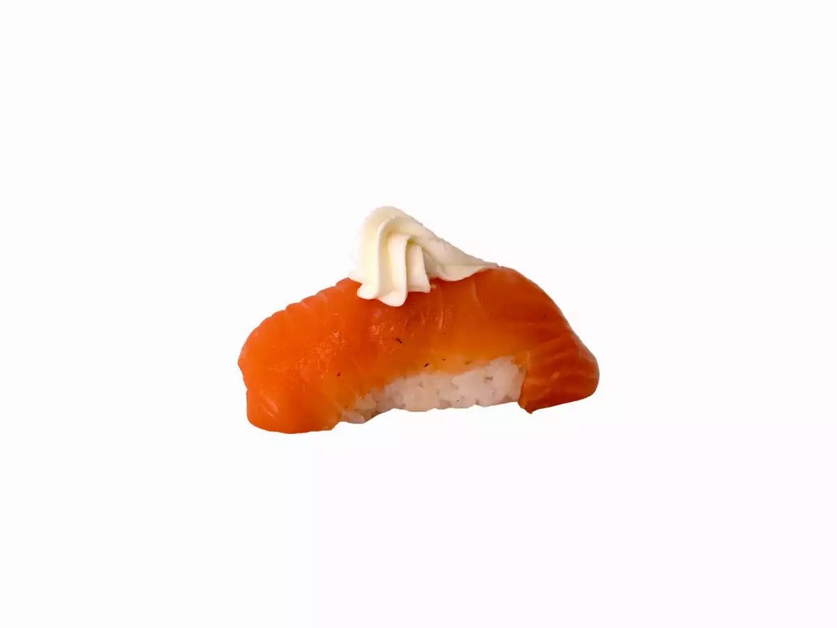 10-Nigiri Saumon cheese