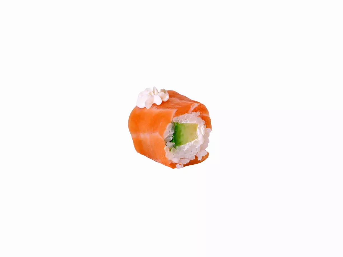 2-Salmon roll	Saumon avocat cheese